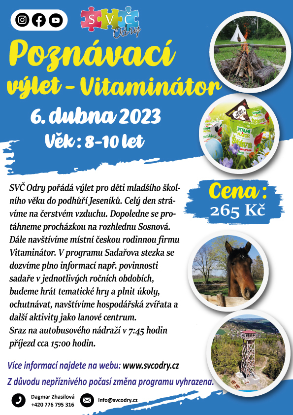 Poznávací výlet - Vitaminátor