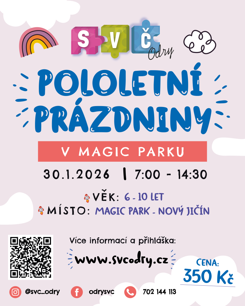 Pololetní prázdniny v Magic parku