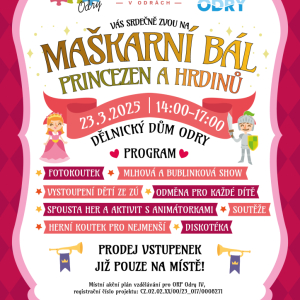Maškarní bál princezen a hrdinů