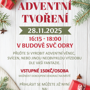 Adventní tvoření