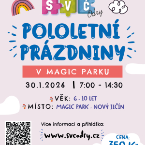 Pololetní prázdniny v Magic parku